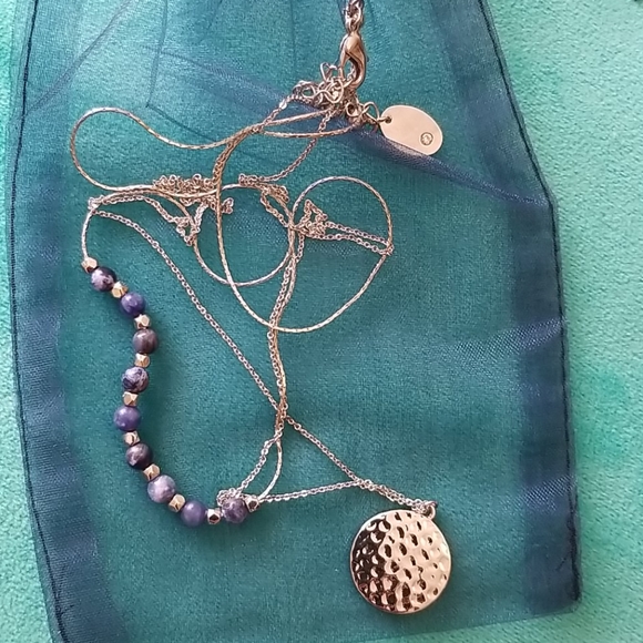 SODALITE Stone Necklace - Picture 5 of 5